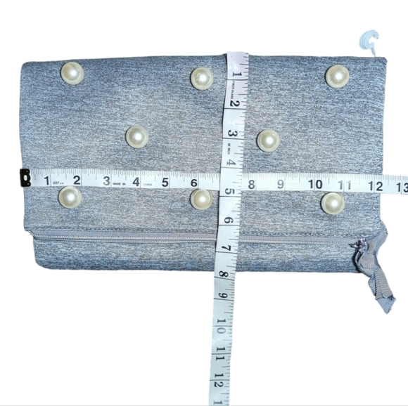 New Stella & Dot Madison Faux Pearl Clutch OS - Picture 8 of 10